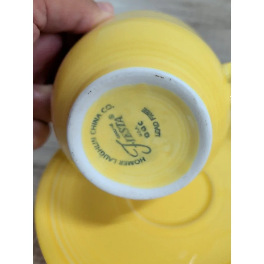 Homer Laughlin Fiestaware 5-pc Place Setting Yellow